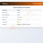 Imperial 37088 Thermostat