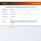 Alto-Shaam ALTTT33476 Black Rocker Switch, 125-277V, 20A