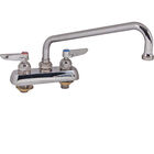 T&S Brass 1112 4" Deck Faucet , 10"Spt,Leadfree