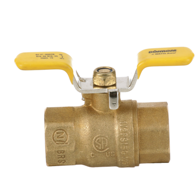 Dormont 075FV Gas Ball Valve 3/4" FPT Brass