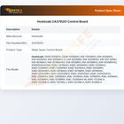 Hoshizaki 2A379201 Control Board