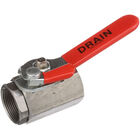 Frymaster FM8064145 1-1/4" FPT Fryer Drain Valve W/ Handle