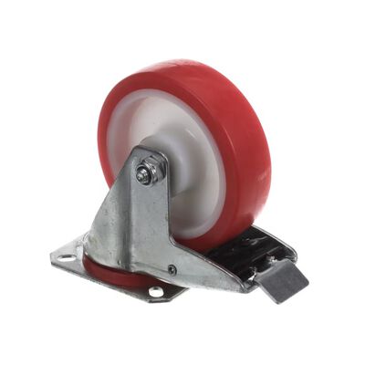 Fri-Jado 9191105 Swivel Plate Caster W/Brake Single LHCD-125