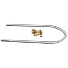 Hobart 426505-00014 1/4" X 18 " Flex Tube Kit W/ Fittings for Gas & Pilot Lines,1 Flex Tube, Compression Nuts, 1Male Breakaway Fitting