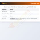Henny Penny 51279 Warmer Heating Element Assembly 4" X 6" 120V 1000W