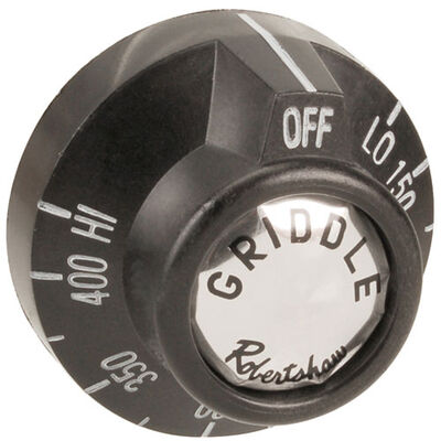 Stero STA2R-9499 4 Way Mounting Thermostat Dial, 150-400&deg;F Griddle