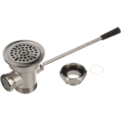 T&S Brass B-3960 Waste Lever W/Overflow NPT Adapter 3" X 2"