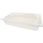 Carlisle Foodservice 10201B07 Food Pan(Full, 4"D, Clear)
