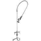 T&S Brass BK0113B 40" High Pre-Rinse Deck Mount Unit, 9" Clearance