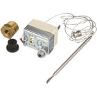 Cleveland S108995 Steamer Hi-Limit Thermostat W/ Panel Nut Manual Reset Button 3/16" X 5" Blub