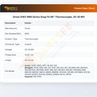 Groen 8163 1980 Series Snap Fit 48" Thermocouple, 20-30 MV