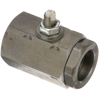 Frymaster FM810-1018 1-1/4" Left Inlet Drain Valve W/ 1 1/4" NPT Outlet