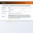 Waring/Qualheim 502696 Square Drive Stud & Coupling, Waring, Blender