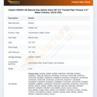 Hobart 410841-28 Natural Gas Safety Valve W/ 1/2" Female Pipe Thread, 3.5" Water Column, 24/12 VDC,