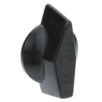 Wells 30447 Black indicator Pointer Knob, 1-3/8" DIA, Mount .125", Double D Position