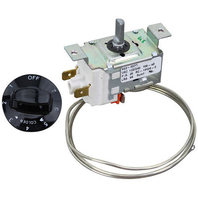 Beverage Air 502-302B Refrigerator Thermostat W/Knob 16-50&deg;F
