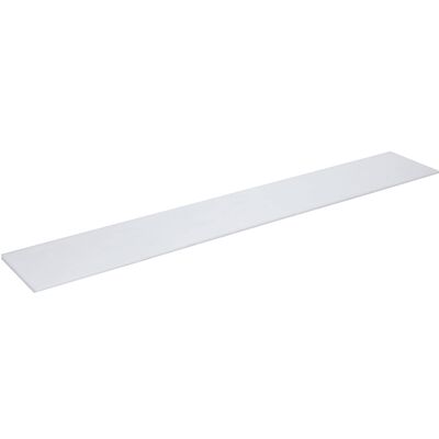 True 224939 Cut Board 1/2" X 11-3/4" X 72-1/4" White TSSU-72