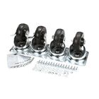 True 872069 Swivel Plate Casters 4" Set of 4 TRCB