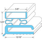 Traulsen SVC-43493-00 Door Gasket 23 3/8" X 29 3/8"