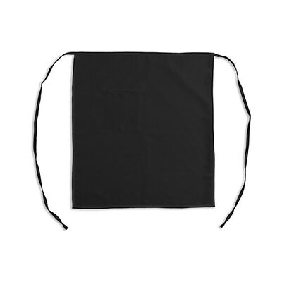 Allpoints 2778BLK KNG 30 inch Bistro Apron 1 Pocket Black