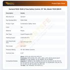 Garland F826-1646 LP Gas Safety Control, 10" Wc, Model 7000 BMVR