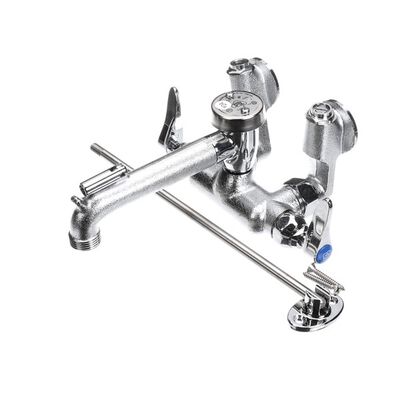 T&S Brass B-0667-RGH Service Sink Faucet Assembly Adjustable Wall Mount