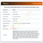 Vulcan Hart 414146-00001 High-Limit Thermostat LCH W/ MR for Fryers