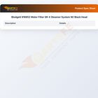 Blodgett 916852 Water Filter SR-X Steamer System W/ Black Head