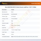 Bunn BU07094.0001 S-Series Faucet, LeadFree, 1-1/32"-14 Male
