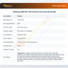 T&S Brass 68H 68" S/S Pre Rinse Flex Hose W/ Handle