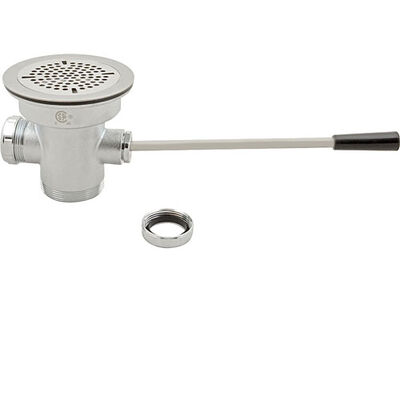 T&S Brass B3927 Waste, Lever2"M, 1.5"F X 3.5"
