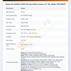 Hobart 00-348392-00001 Nat Gas Safety Control, 3.5" Wc, Model 7000 BMVR