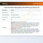 Hobart 00-426225-00001 Ignition Control Module 24V, F429, Ca-145