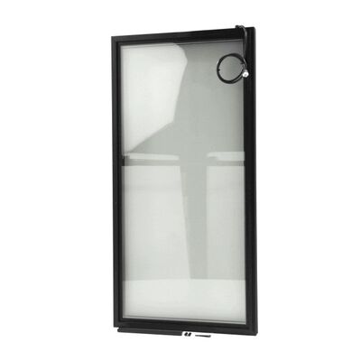 True 950764 Left Hand Door Assembly Black LD 115V GDM-49F-LD