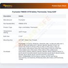 Frymaster FM806-0179 Safety Thermostat, Temp 425F