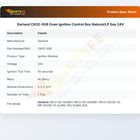Garland CK02-008 Oven Ignition Control Box Natural/LP Gas 24V