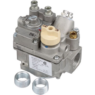 Vulcan Hart 410841-1 3/4" FPT Safety Bleed Gas Valve, Natural Gas Actuator W/ Pilot 300,000 BTU