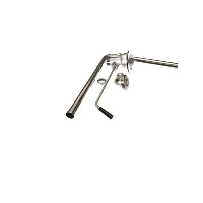 T&S Brass B-3952-01 Waste Valve With Overflow Twist Lever 3-1/2" X 2"