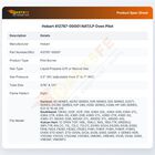 Hobart 412787-00001 Oven Pilot Natural Gas/LP