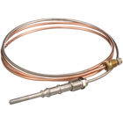 Montague 1036-7 Oven Thermocouple W/thick Capillary 20-30 MV Coaxial 48"