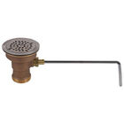 Fisher Manufacturing 22209 Flat Strainer Brass Drainking
