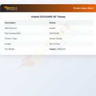Kolpak 532122565 38" Sweep