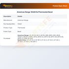 American Range 10440 BJThermostat  Bezel