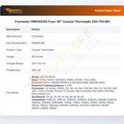 Frymaster FM8100162 Fryer 36" Coaxial Thermopile 250-750 MV