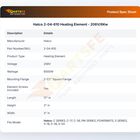 Hatco 2-04-610 Heating Element  - 208V/6Kw