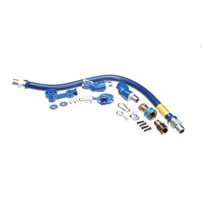 Dormont 1675BPQ2SR36 Hose Snapfast 2 Swivels Blue 3/4" 36"