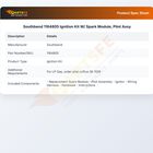 Southbend 1164805 Ignition Kit W/Spark Module Pilot Assembly
