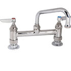 T&S Brass B0222M 8" Deck Faucet, 6" Spt,Leadfree