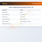 Ranco G1-2693-000 Thermostat G1, 3/16 X 11, 36