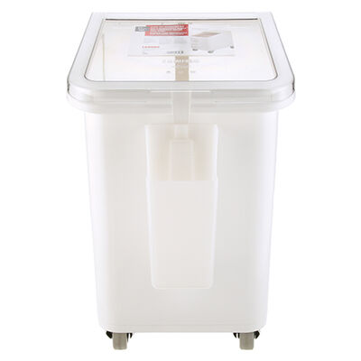 Cambro CAMIBS27148 27G/430Cup Ingredient Storage Bin, 2-Piece Sliding Lid & S-Hook